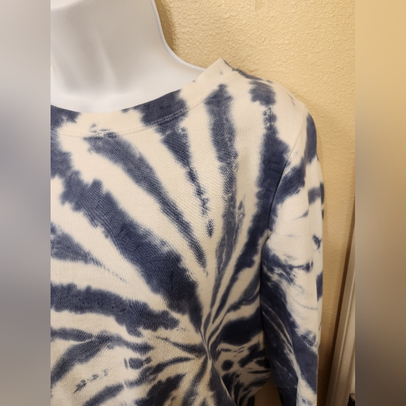 J. Crew Tie dye Sweater Size Small 100% Cotton NWOT - Picture 4 of 7